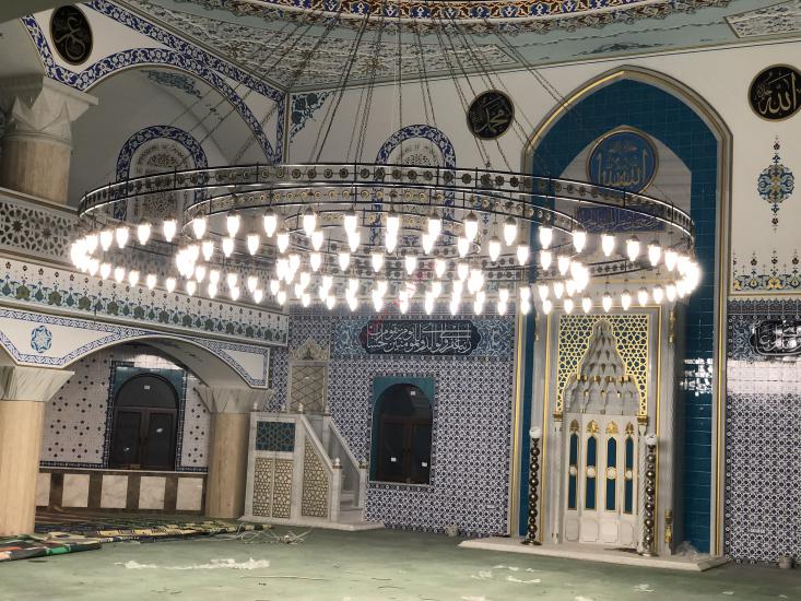 Мимар Синан Модель Мечеть Люстра 5 метров 3 этажа дизайн региона Бурса