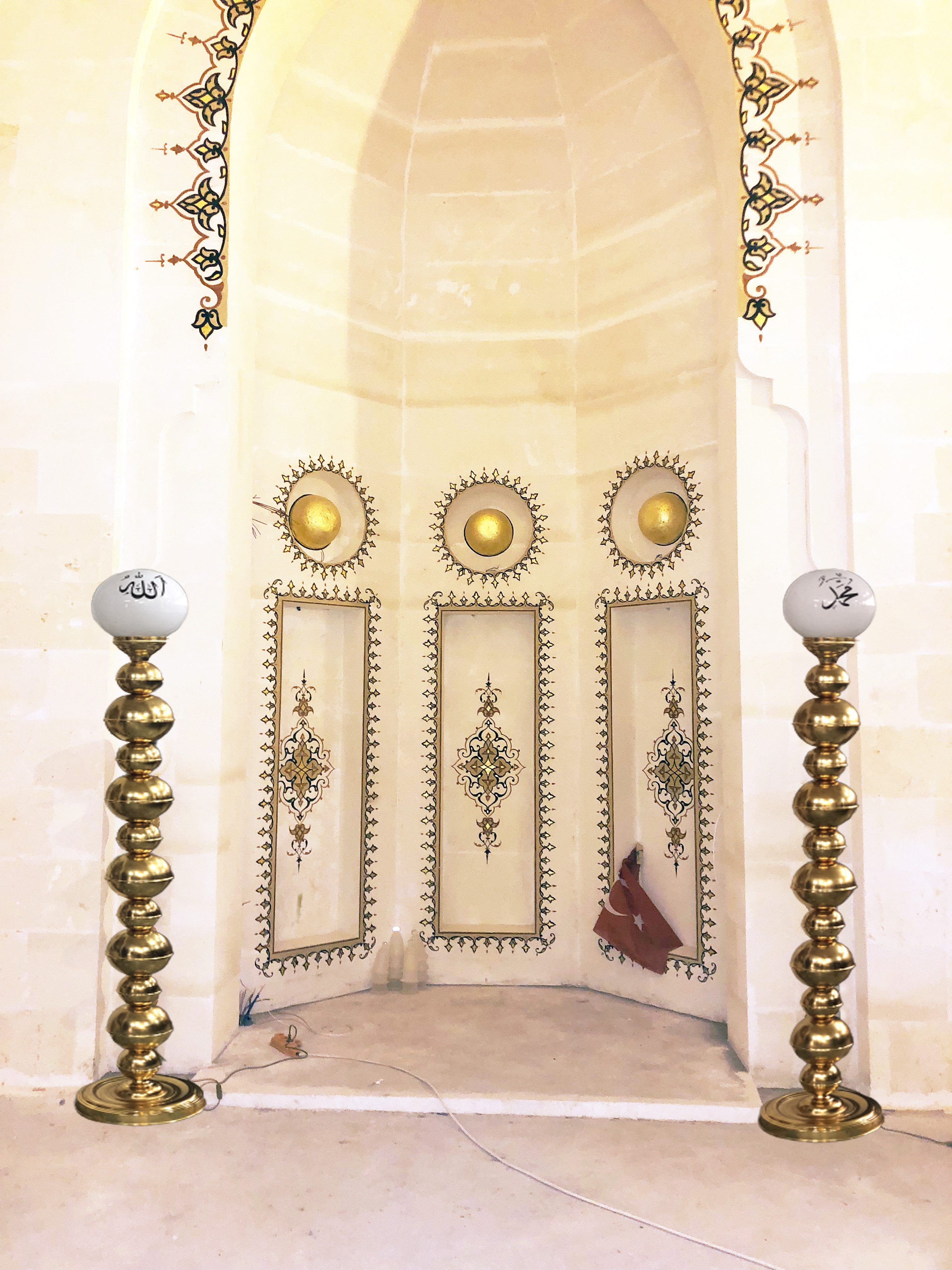 Doruk Avize Osmanlı Model Cami Mihrap Şamdanı