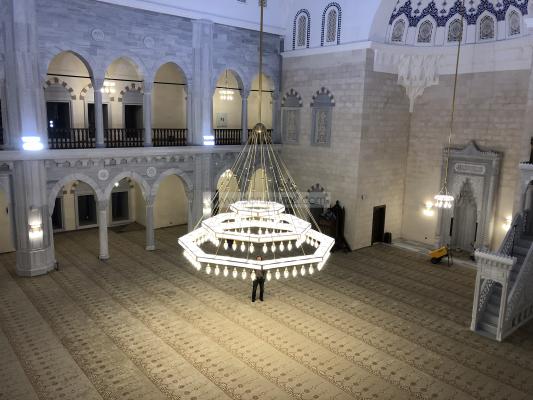 Star Model 8 gen mosque chandelier 500 of 3 stages