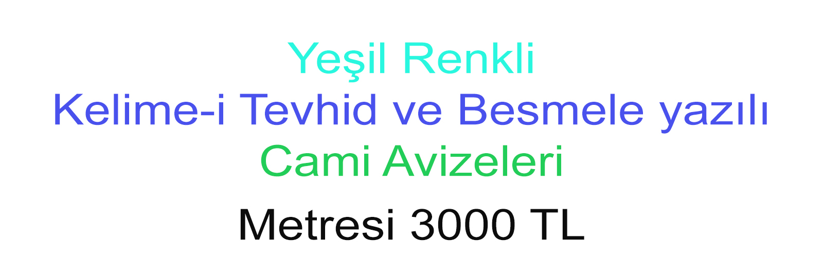 ledli cami avizesi